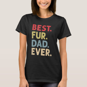 Bester Vater je Daddy Hund und Katze T-Shirt