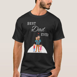 Bester Vater je Daddy Vater Großvater Papa Vater T-Shirt