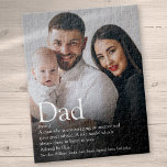 Bester Vater je Definition Foto<br><div class="desc">Personalisieren Sie mit Ihrem Vater,  Papa,  Vater oder Papas Foto und Definition,  um ein einzigartiges Geschenk zu schaffen. Ein perfekter Weg,  ihm zu zeigen,  wie phantastisch er nicht nur an seinem besonderen Tag,  sondern jeden Tag ist. Entwickelt von Thisisnotme©</div>