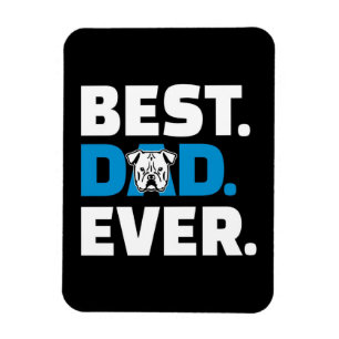 Bester Vater je   Dog Lover Gift Magnet