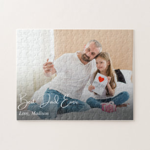 Bester Vater je einfaches benutzerdefiniertes Foto
