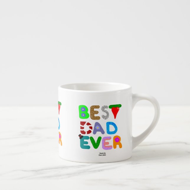 Bester Vater je Ever Espresso Tasse (Rechts)