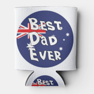 Bester Vater je Flagge Australiens Dosenkühler