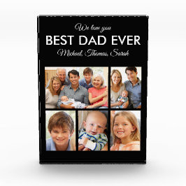 Bester Vater je Foto Collage Vatertag