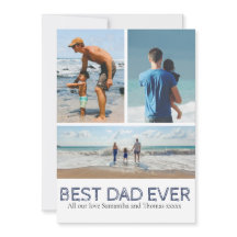Bester Vater je Foto Cooler Text