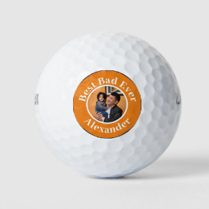 Bester Vater je Foto hinzufügen   Name Golfball