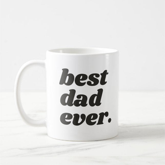 Bester Vater je Foto Kaffeepause Tasse (Links)