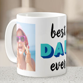 Bester Vater je Foto Kaffeetasse