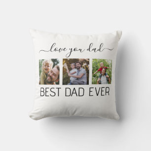 Bester Vater je Foto Kissen