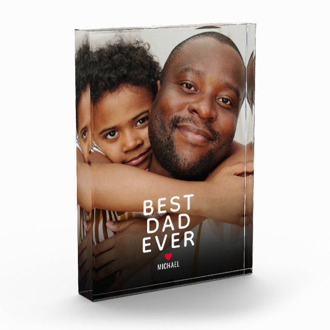 Bester Vater je Foto Vatertag (Links)