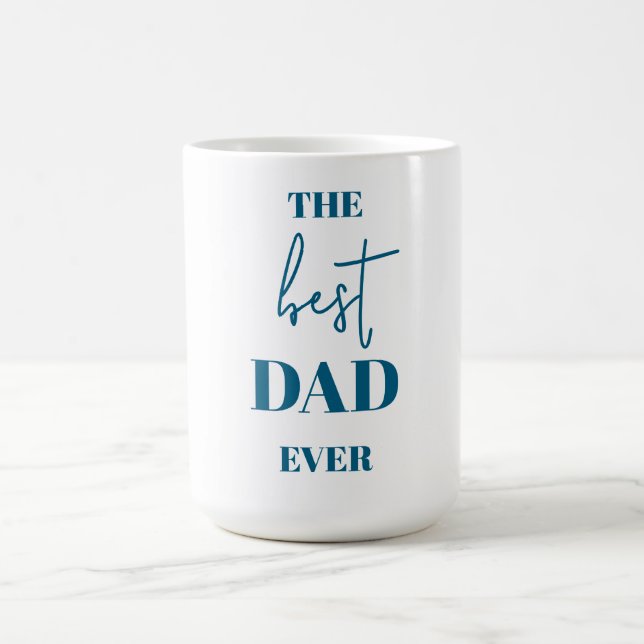 Bester Vater je Geschenk - Kaffeetasse (Mittel)