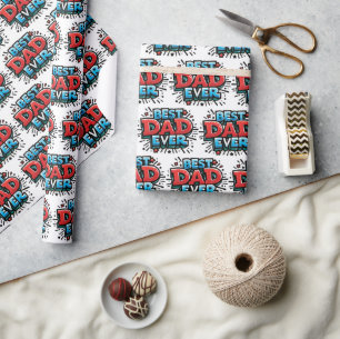 Bester Vater je Geschenkpapier