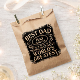 Bester Vater je Geschenktütchen