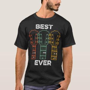 Bester Vater je Gitarre - Vater Gitarrenakkorde -  T-Shirt