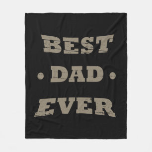 Bester Vater je glückliche Väter Tagesgeschenk Fleecedecke