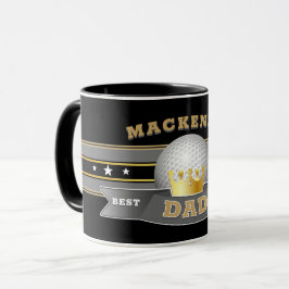 Bester VATER je GOLF BALL Tasse