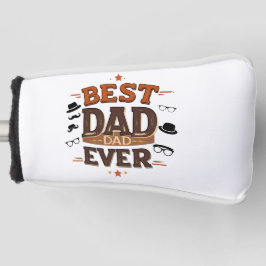 Bester Vater je Golf Putter Cover - Personalisiert Golf Headcover