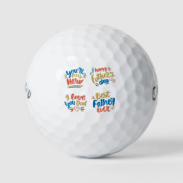 Bester Vater je Golfball