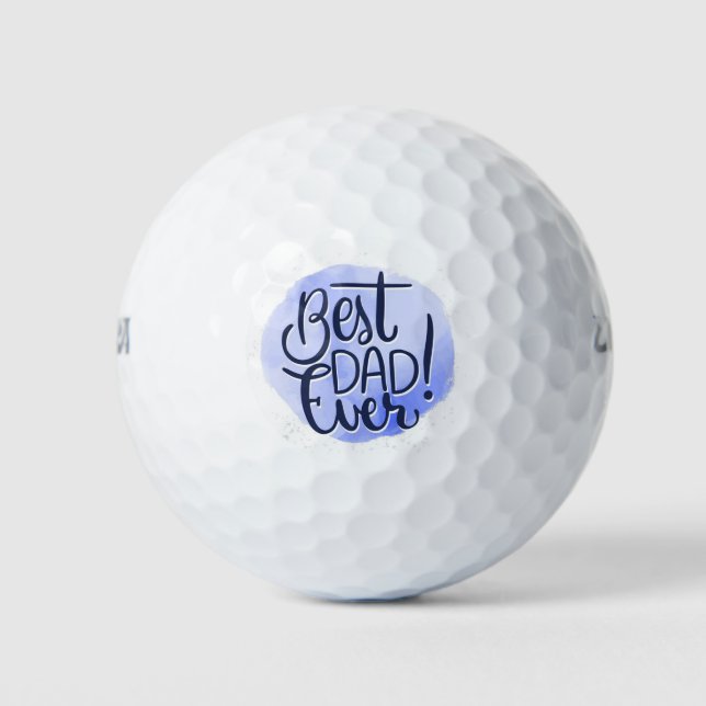 Bester Vater je Golfball (Vorderseite)