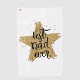 Bester Vater je Golfhandtuch