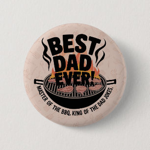 Bester Vater je GRILLEN Design - King of the Grill Button