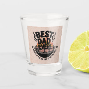Bester Vater je GRILLEN Design - King of the Grill Schnapsglas
