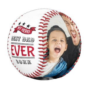 Bester Vater je Herd Thin Red Line Flag Foto Baseball