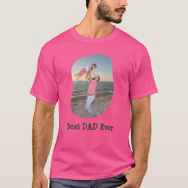 Bester VATER je Ihr Foto hochladen T-Shirt