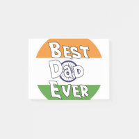 Bester Vater je Indische Flagge