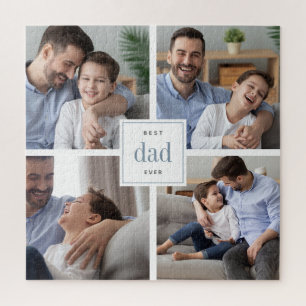 Bester Vater je Kindertageskids FotoCollage