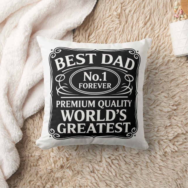 Bester Vater je Kissen (Decke)