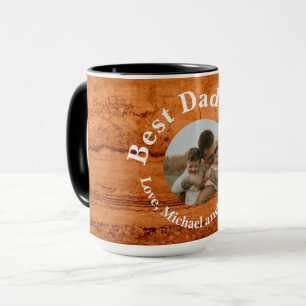 Bester Vater je, Kupferkanyon Granit, Bernsteingol Tasse