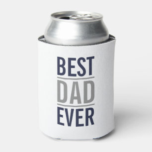 Bester Vater je Modern Navy Blue Dosenkühler