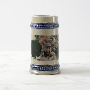 Bester Vater je Moderne Fotosammlung Bierglas