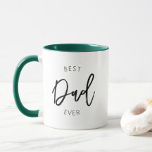 Bester Vater je Moderne Tasse Zwei-Töne-Kaffee-Tas