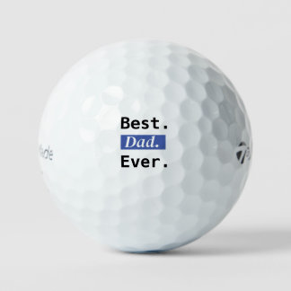 Bester Vater je Moderne Typografie Golf Bal Golfball