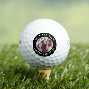 Bester Vater je Modernes Foto Golfer Vater Geburts Golfball