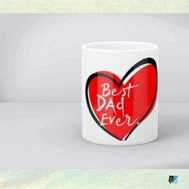 Bester Vater je Modernes Foto Vatertag Verwandlungstasse