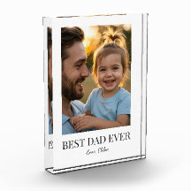 Bester Vater je | Modernes Minimalistisches Foto