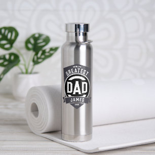Bester Vater je Modernes Vatertagsgeschenk Trinkflasche