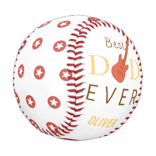 Bester Vater je Musik Einfache Coole Moderne Vater Baseball
