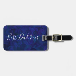 Bester Vater je Navy Einzigartiges Vatertag Gepäckanhänger