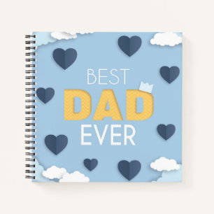 Bester Vater je Niedlicher Vatertag Notizbuch