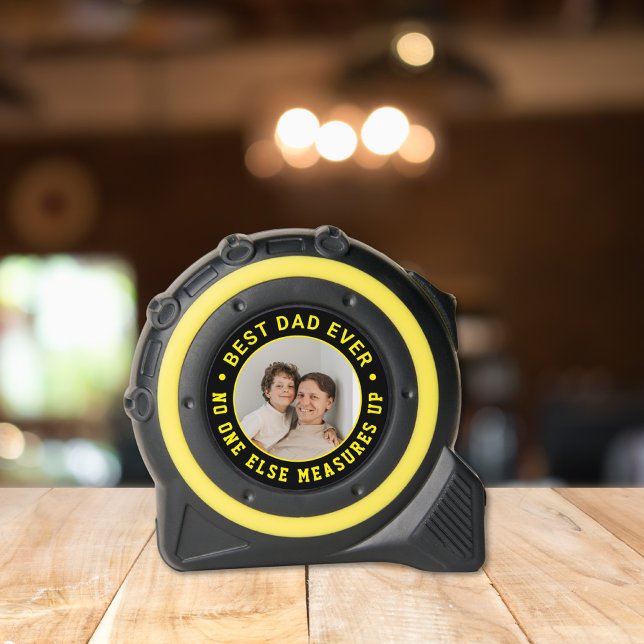 Bester Vater je, niemand misst hoch, Niedlicher Fu Maßband (Von Creator hochgeladen)