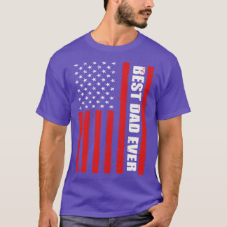Bester Vater je Patriotic T-Shirt