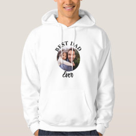 Bester Vater je Personalisierte Fotomodelle Hoodie