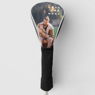 Bester Vater je Personalisiertes Foto Overlay Golf Headcover