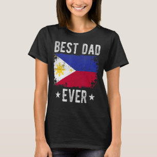 Bester Vater je Philippinen Flaggen Bester philipp T-Shirt