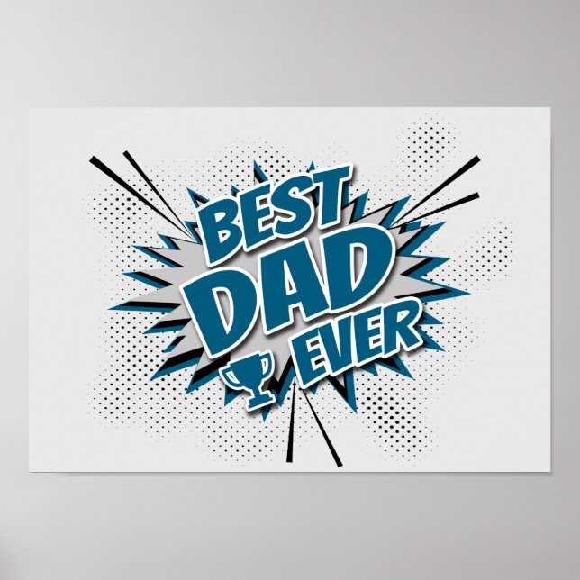 Bester Vater je Poster (Vorne)