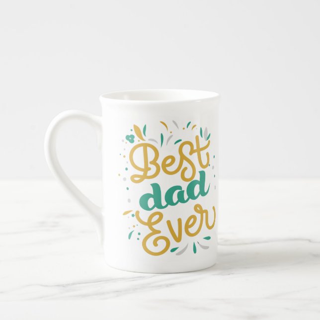 Bester Vater je Prozellantasse (Links)
